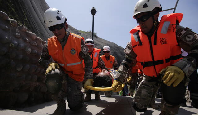 El primero de los 3 simulacros se dio en la mañana de este 31 de mayo. Foto: La República