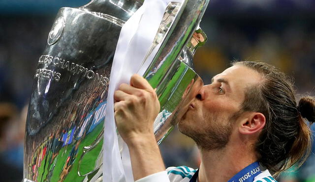El jugador nacido en Cardiff logró su último título con el Real Madrid el pasado sábado. Foto: Twitter Gareth Bale