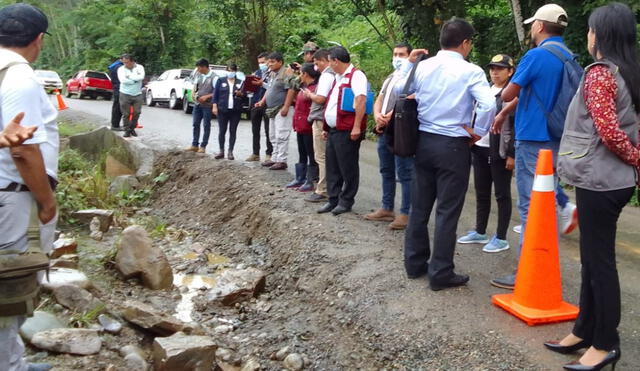 Municipalidad de Kimbiri alertó que tubería matriz se encontraba severamente afectada. Foto: Municipalidad de Kimbiri