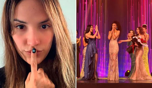 Cassandra Sánchez de Lamadrid defendió a las candidatas del concurso de belleza organizado por Jessica Newton. Foto: composición Cassandra Sánchez, Miss Perú/Instagram.
