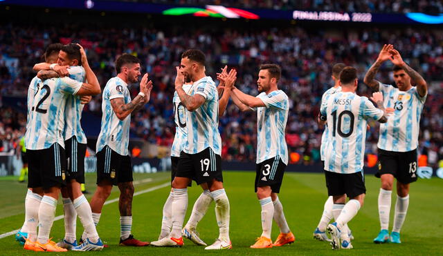 Argentina clasificó al Mundial Qatar 2022 como segundo de la Conmebol. Foto: EFE