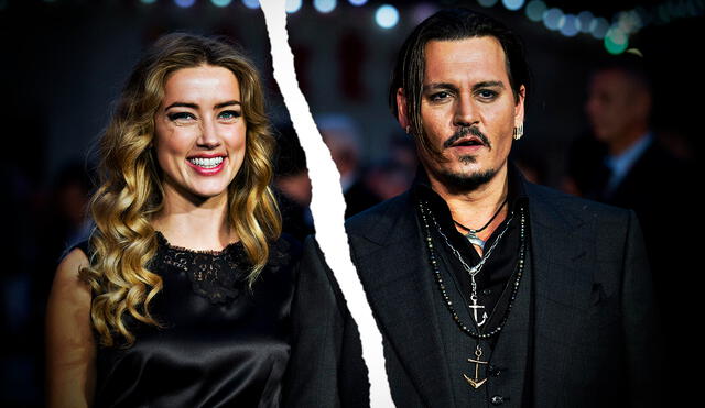 Amber Heard y Johnny Depp se habían casado en el año 2015. Foto: composición/AFP