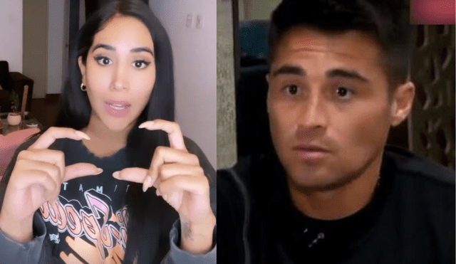 Melissa Paredes y Rodrigo Cuba continúan en disputa tras ampay de la exconductora con Anthony Aranda. Foto: captura de Instagram/ captura de ATV