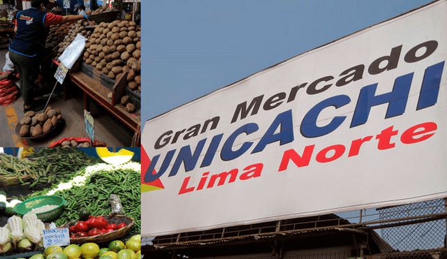 Conoce cómo fueron los inicios del popular mercado Unicachi, uno de los más concurridos de Lima. Foto: composición LR / Panamericana
