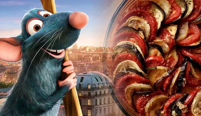 El ratatouille es una de las comidas francesas más fáciles de preparar. Foto: composición LR/ Disney / Una receta