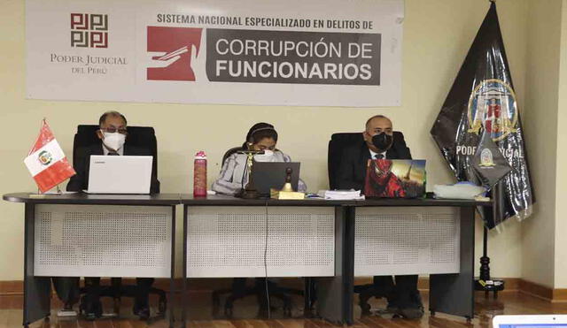 El Colegiado Penal de Camaná lleva adelante el proceso. Foto: Corte de Justicia de Arequipa