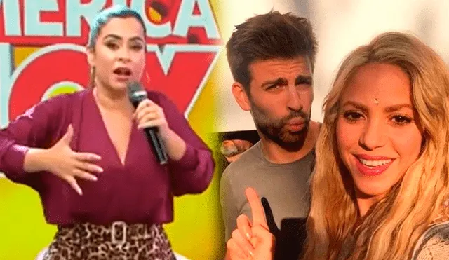 Ethel Pozo condenó el pésimo actuar que habría tenido Gerard Piqué con Shakira. Foto: composición LR/captura América TV/Instagram