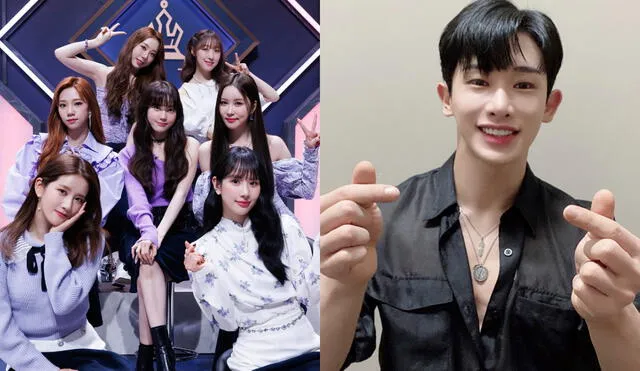 Wonho y las integrantes de WJSN han compartido los pasillos de Starship desde antes de debutar como ídolos del k-pop. Foto: Mnet/Starship