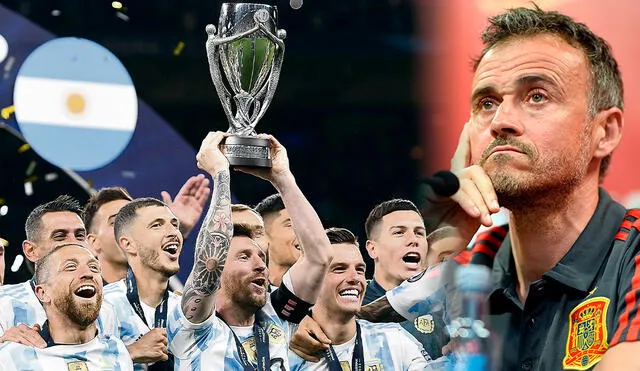 Argentina ganó al Finalissima 2022 a Italia con una gran actuación de Lionel Messi. Foto: composición/EFE/AFP