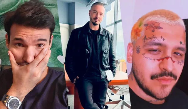 La pelea entre J Balvin y Nodal ha generado diversas reacciones en la industria musical. Foto: composición Ezio Oliva/J Balvin, Nodal/Instagram