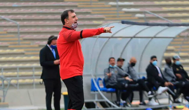 Lorenzo tuvo su debut como técnico con FBC Melgar. Foto: Liga 1