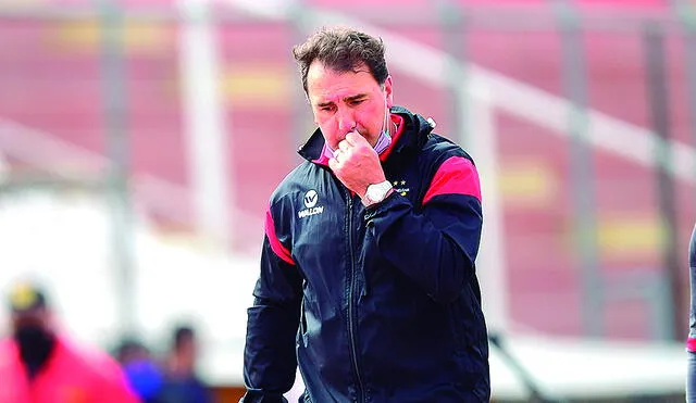 Lo pensó. Néstor Lorenzo cumple una gran campaña con Melgar este año pero le sedujo dirigir a la selección de  Colombia que lo confirmó anoche. Foto: La República