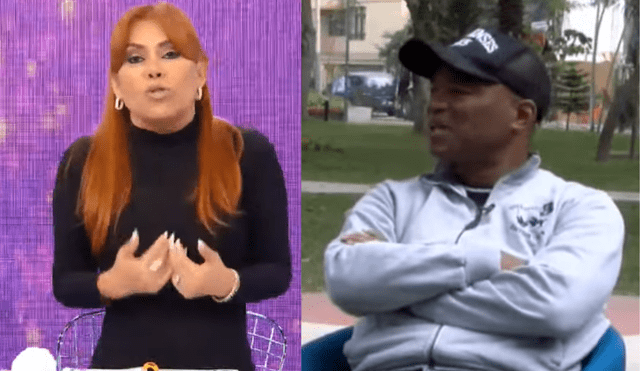 La conductora quedó indignada con el comentario del exdelantero de Alianza Lima y aseveró que no le causa “ningún respeto”. Foto: Magaly TV/captura, La República.