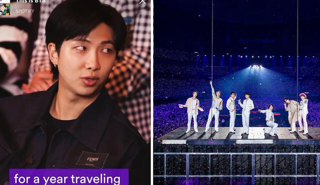 Gira de BTS cancelada por la pandemia tenía en ruta a países de Latinoamérica. Foto: captura Spotify/BIGHIT