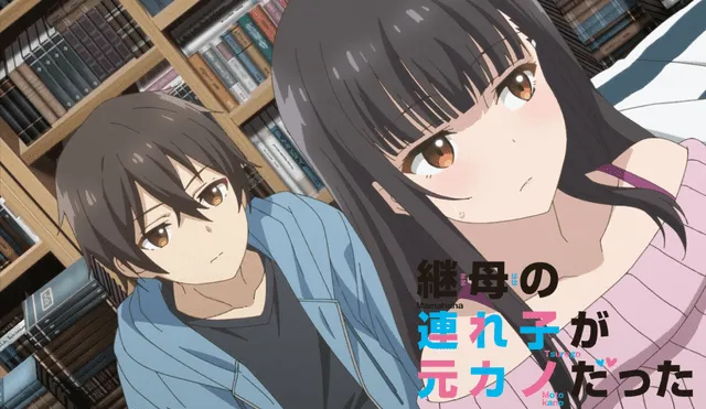 Imagem promocional da série anime Mamahaha no Tsurego ga Moto Kano Datta