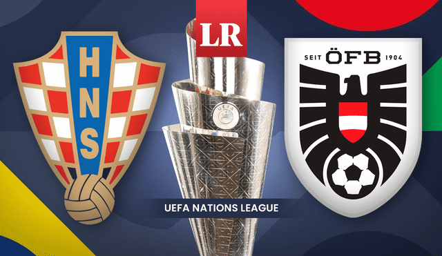 Croacia vs. Austria se llevará a cabo por la UEFA Nations League. Foto: composición GLR