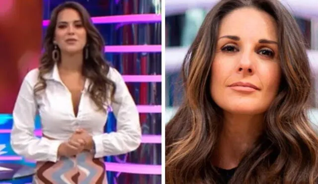 Valeria Piazza reemplazó a Rebeca Escriben en "América Espectáculos". Foto: captura América TV / Instagram