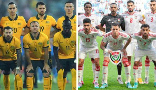 El ganador del Australia vs. Emiratos Árabes enfrentará a Perú por un pase al Mundial Qatar 2022. Foto: EFE