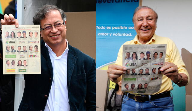 La segunda vuelta presidencial en Colombia será este domingo 19 de junio. Foto: composición / AFP