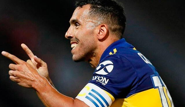 Carlos Tevez se retiró portando la '10' del club xeneize. Foto: Boca Juniors