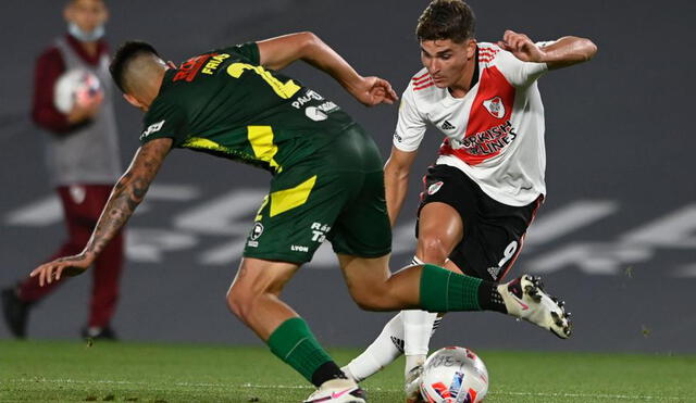 Julián Álvarez es la estrella principal de River Plate. Foto: River.