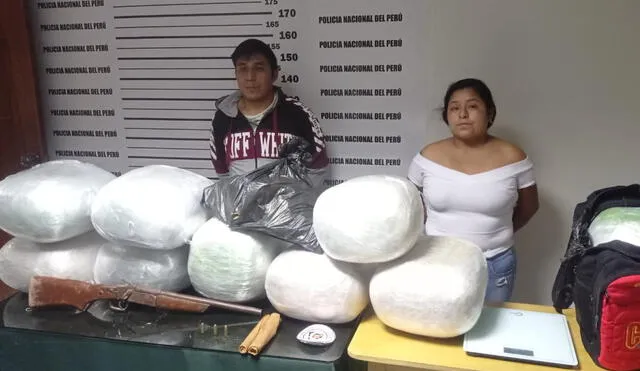 La mayor parte de la droga fue hallada en una vivienda del centro poblado Alto Trujillo. Foto: PNP