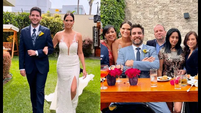 Lorena Álvarez se casó con Álvaro Sarria la tarde del 4 de junio. Foto: composición Instagram/Pedro Tenorio
