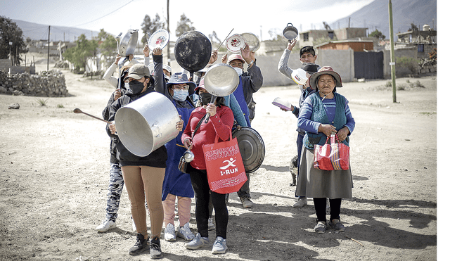 Las ollas comunes se han vuelto comunes ante las carencias alimentarias de buena parte de la población. Foto. difusión