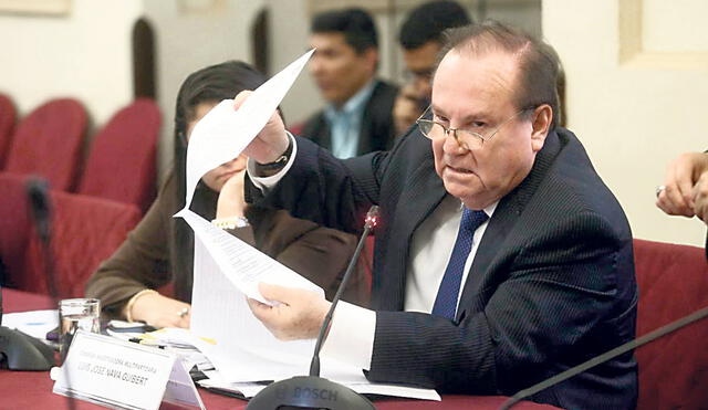 Proceso. Luis Nava es investigado por lavado de activos. Foto: difusión