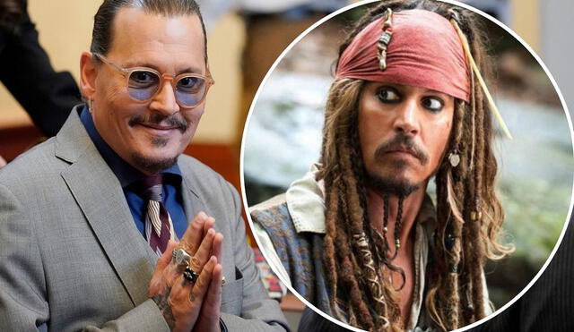 Johnny Depp debutó como Jack Sparrow en el 2003 con la película "Piratas del Caribe: la maldición del Perla Negra". Foto: composición/difusión/Disney