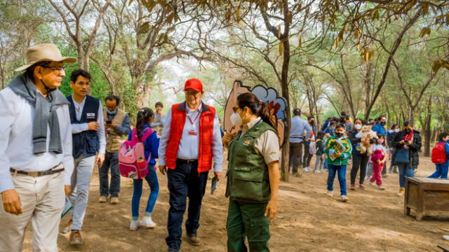 Representantes de la Unesco y la DDC visitaron el Santuario Histórico Bosque de Pómac. Foto: Unidad Ejecutora Naylamp