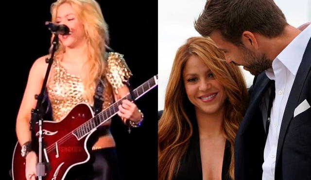 A lo largo de toda su carrera musical, Shakira ha dedicado más de una canción a Gerard Piqué. Foto: composición Youtube/AFP