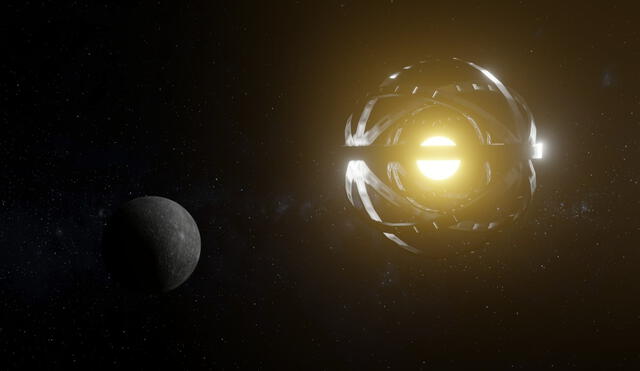 Los astrónomos creen que las civilizaciones extraterrestres avanzadas pueden haber construido esferas de Dyson alrededor de sus estrellas. Foto: Adobe Stock