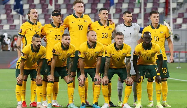 La selección de Australia jugará contra Emiratos Árabe Unidos para definir al rival de Perú en el repechaje. Foto: Socceroos