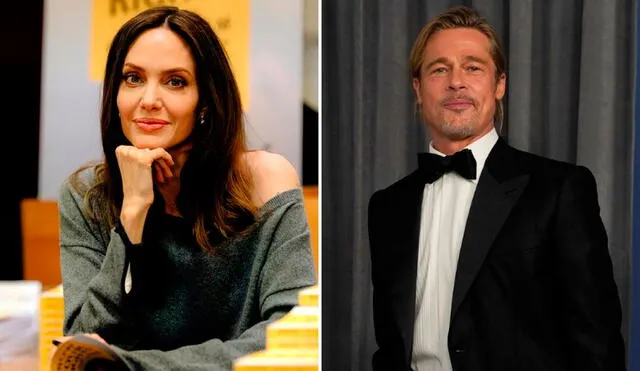 Angelina Jolie sufrió de parálisis facial en medio de su divorcio. Foto: composición Angelina Jolie, Brad Pitt/Instagram.