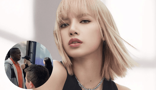 Lisa de BLACKPINK fue vista por fans en París. Foto: composición/Twitter