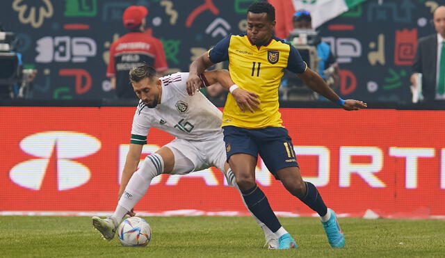 México y Ecuador ya se encuentran clasificados a la fase de grupos del Mundial Qatar 2022. Foto: Twitter La Tri