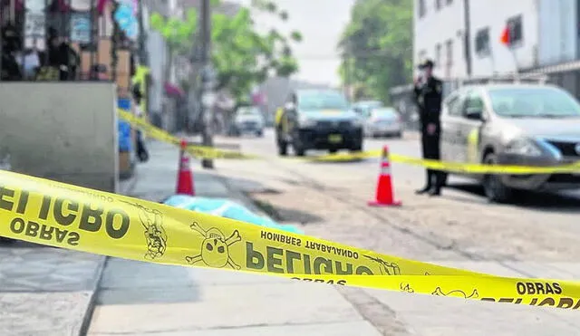 Crímenes. Solo en los primeros 4 meses de este año se han registrado 158 asesinatos en las calles de Lima metropolitana.