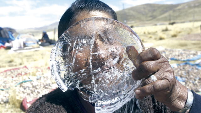 Preocupa. Helada será intensa en la región Puno.