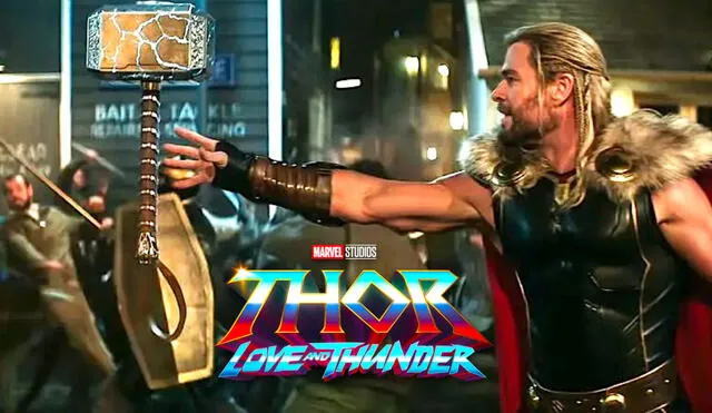 "Thor: love and thunder" llegará a los cines el próximo 8 de julio. Foto: composición/difusión