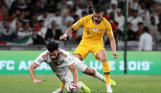 Australia vs. Emiratos Árabes se juega este 7 de junio. Foto: AFP