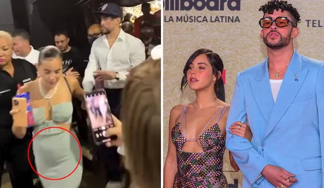 Bad Bunny y Gabriela Berlingeri mantienen una relación alejada de las cámaras. Foto: TikTok/EFE