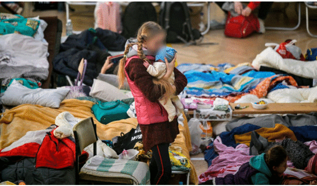 ACNUR reveló que 2,1 millones de ucranianos han retornado a su país, aunque no de manera estable. Foto: AFP