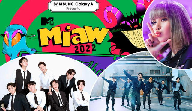 MTV Miaw es una premiación organizada en América Latina. Foto: composición/MTV