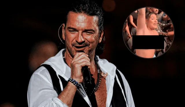 Ricardo Arjona Fan Tica Del Cantante Se Quit El Sost N Al Ritmo De Desnuda Durante Su