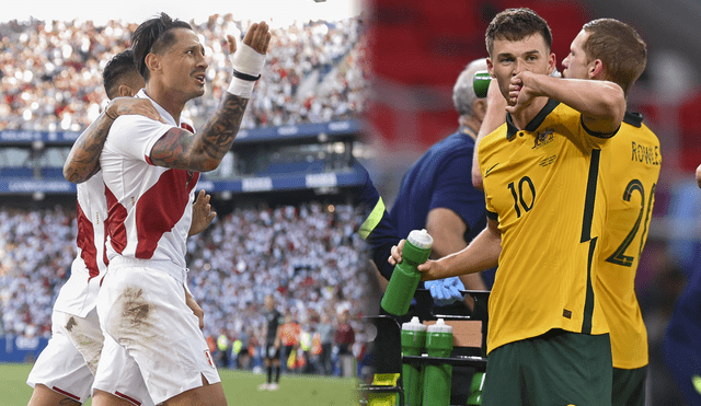 Perú y Australia se medirán este 13 de junio. Foto: composición/ EFE