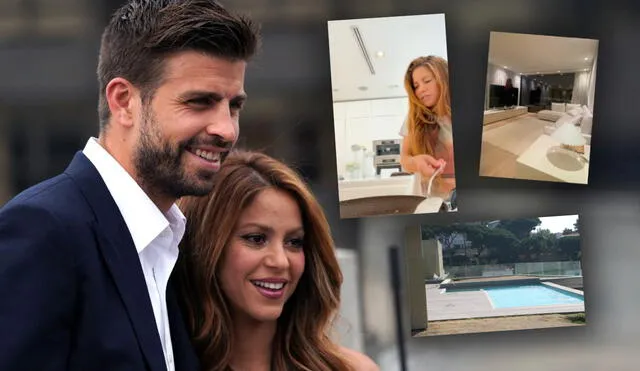 La casa de Shakira y Gerard Piqué cuenta con más de 1.500 metros cuadrados y lujosos acabados. Foto: composición AFP/captura Instagram