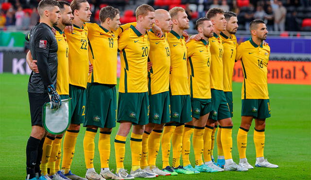 La selección australiana ocupa el puesto 42 en el ranking FIFA. Foto: Socceroos / Twitter