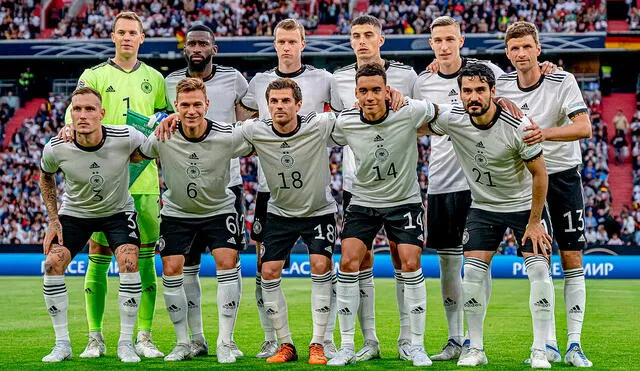 La selección alemana suma 2 derrotas en la UEFA Nations League. Foto: Twitter/@DFB_Team