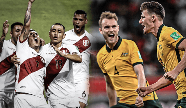 Perú y Australia lucharán por su pase al Mundial Qatar 2022. Foto: composición Jazmin Ceras / EFE